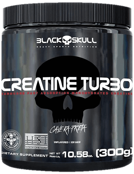 Creatina turbo Black skull 300g