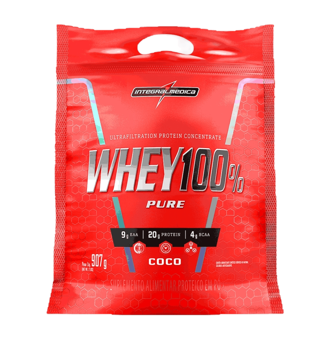 Whey integral 100% Refil 900g