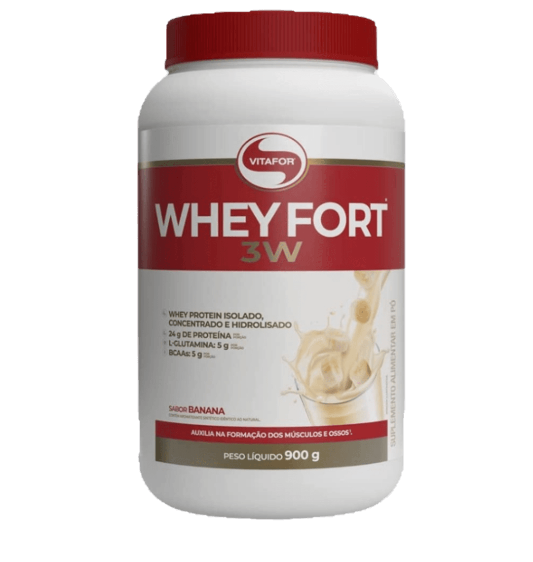 Whey Fort 3W Vitafor 900g