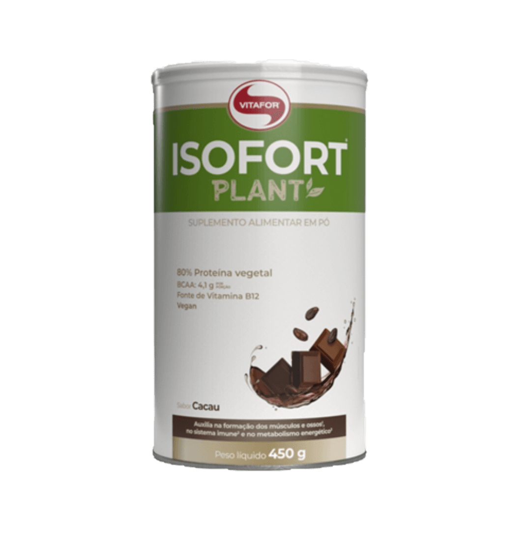 Whey Isofort Planta Vitafor 450g