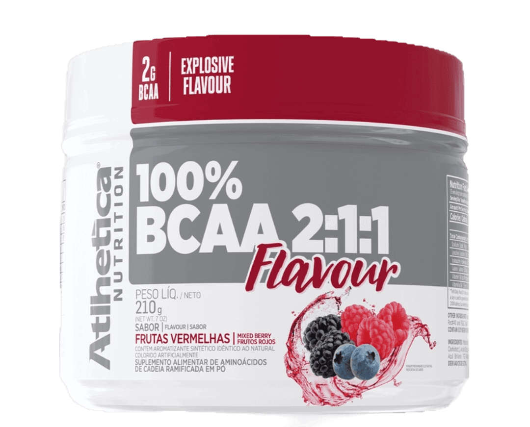 BCAA 2:1:1 100% Flavour Atlhética em pó 210g