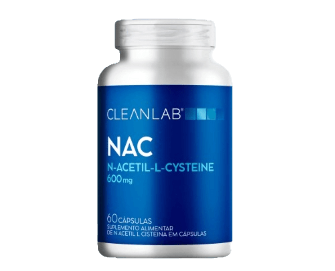 NAC N-acetil-L-cysteine Cleanlab 600mg 60c