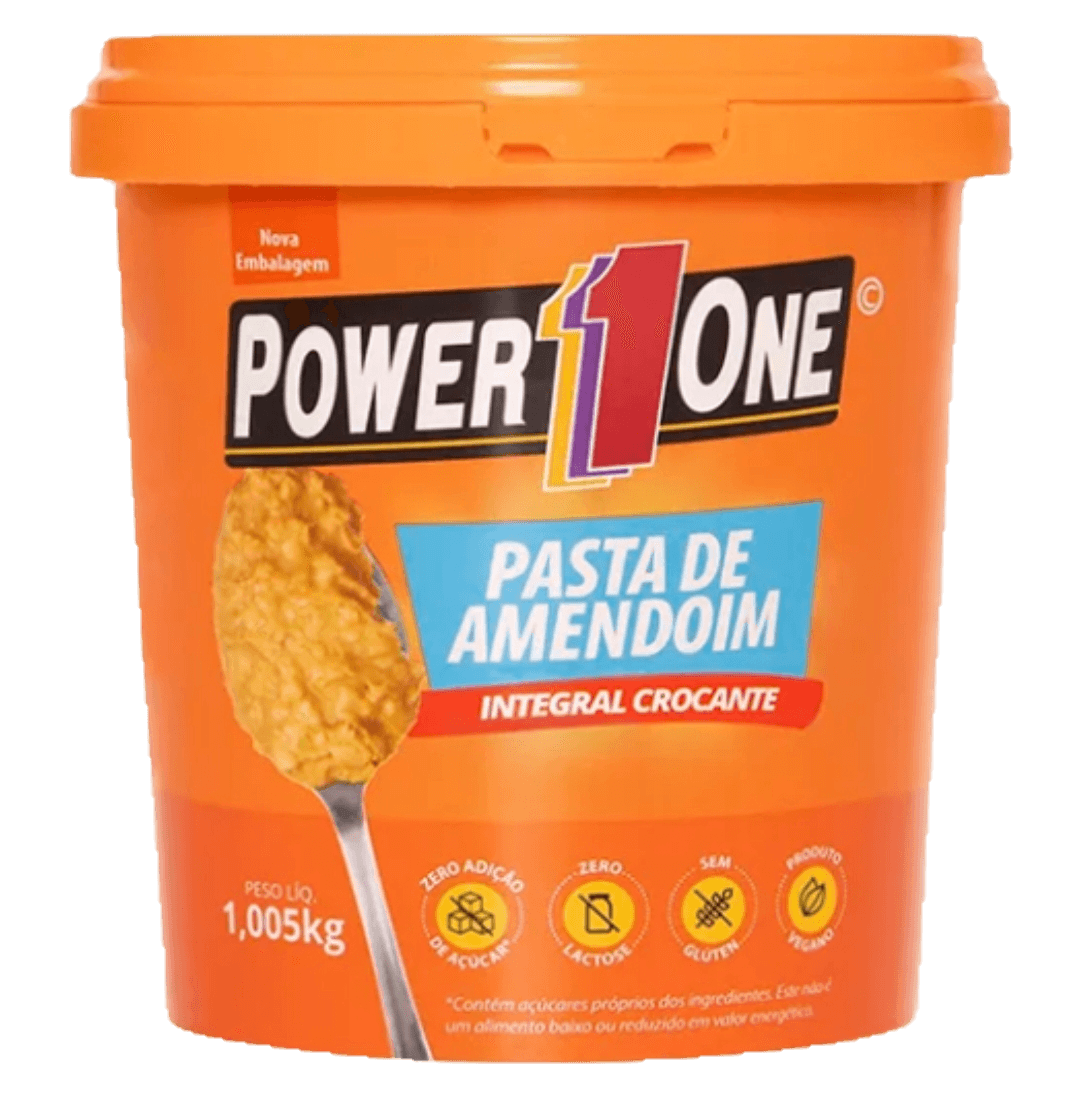 Power One Pasta de Amendoim Integral 1,005kg