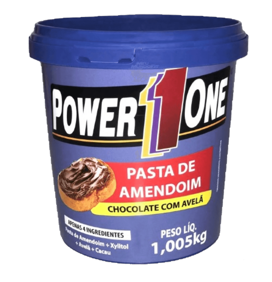 Power One Pasta de Amendoim Chocolate Com Aveia 1kg