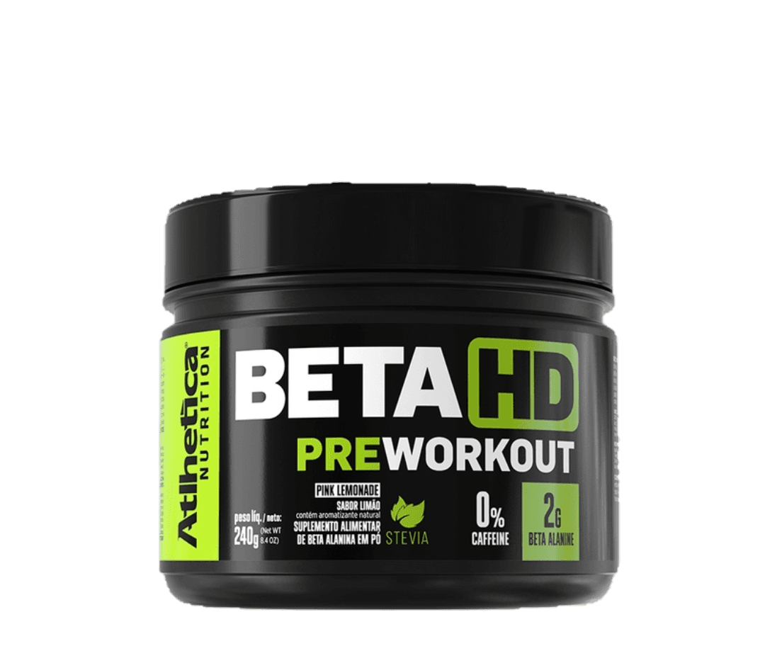 BETA HD 0% CAFEINA 240G - PINK LEMONADE COM STEVIA