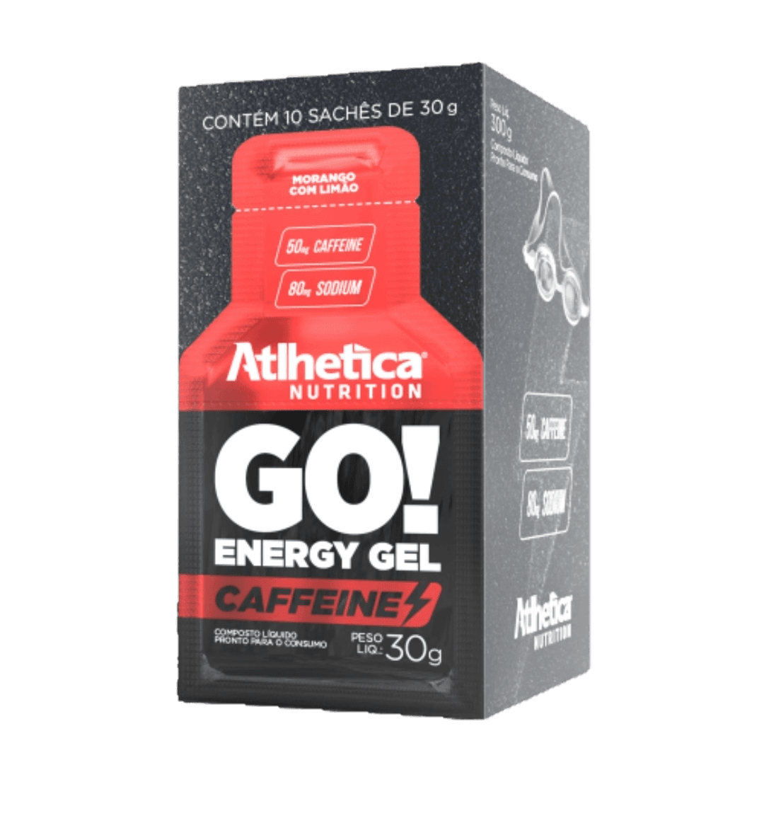 GO! ENERGY NOW GEL 10 SACHES - 30G - GUARANA COM ACAI