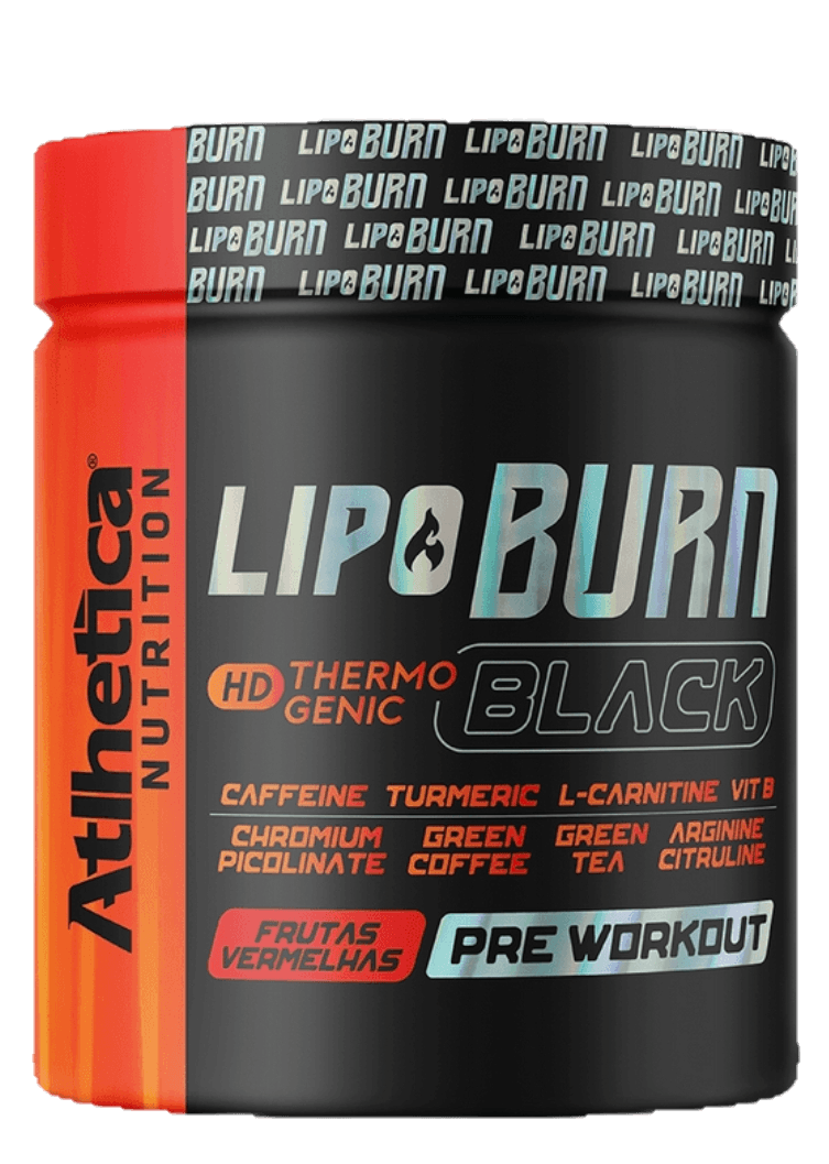 LIPO BURN HD BLACK 200G - FRUTAS VERMELHAS