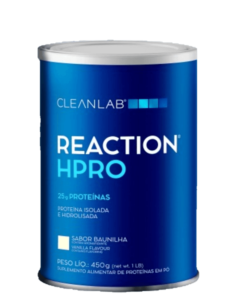 CLEANLAB REACTION HPRO 450G - BAUNILHA