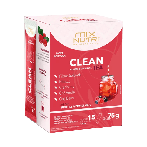 CLEAN TEA 15UN - 5G - FRUTAS VERMELHAS