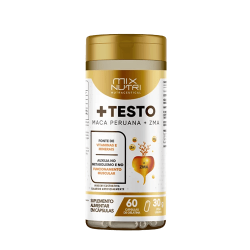 TESTO (MACA PERUANA + ZMA) 60 CAP - 500MG