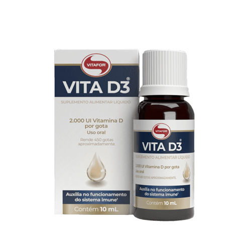 VITAMINA D3 EM GOTAS 2.000UI - 10ML