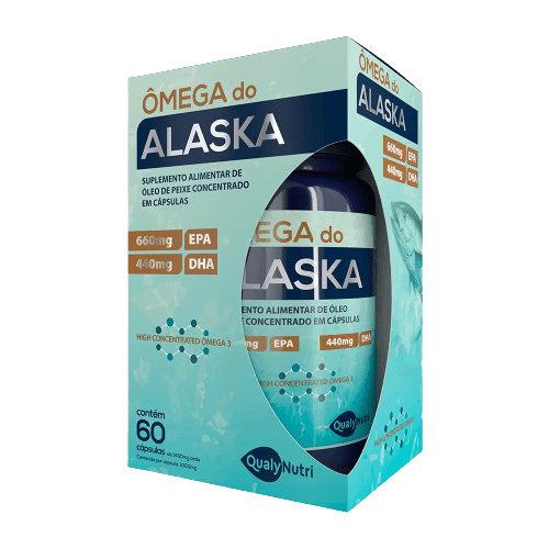 OMEGA DO ALASKA 60 CAP- 660MG EPA - 440MG DHA