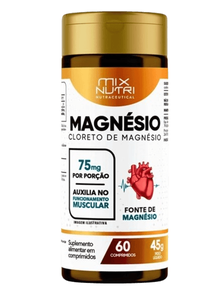 CLORETO DE MAGNESIO 60 CAP- 45G