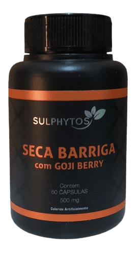 SECA BARRIGA COM GOJI BERRY 60 CAP - 500MG