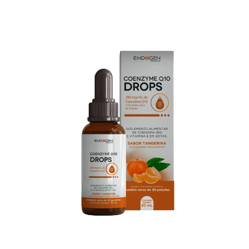 COENZYME QIO DROPS 30ML - TANGERINA