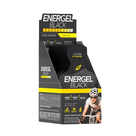 ENERGEL BLACK 10 SACHES - 30G - CHICLETE