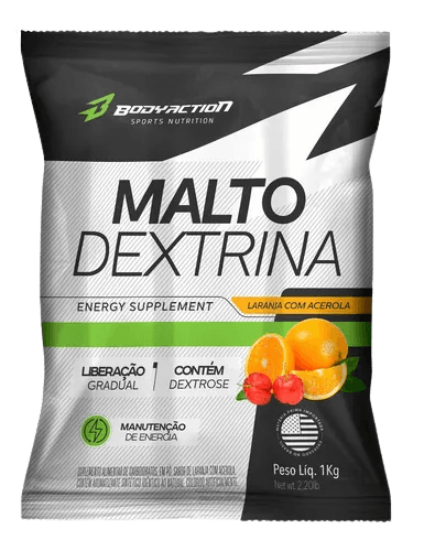 MALTO DEXTRINA 1KG - LARANJA COM ACEROLA