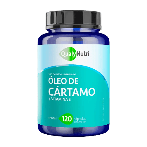 OLEO DE CARTAMO + VIT E 120 CAP- 1000MG