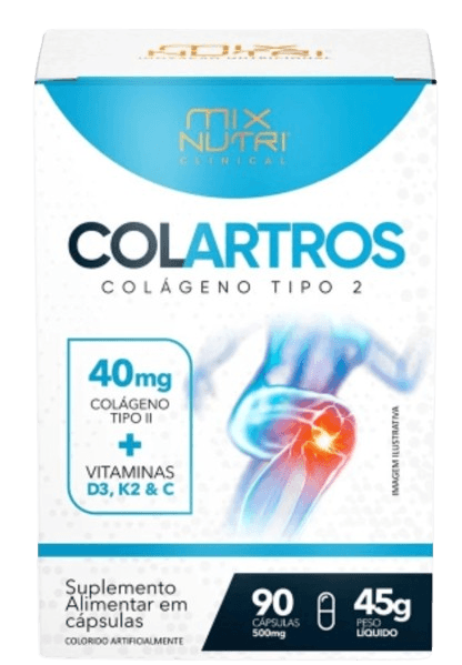 COLAGENO COLARTROS 90 CAP - 500MG